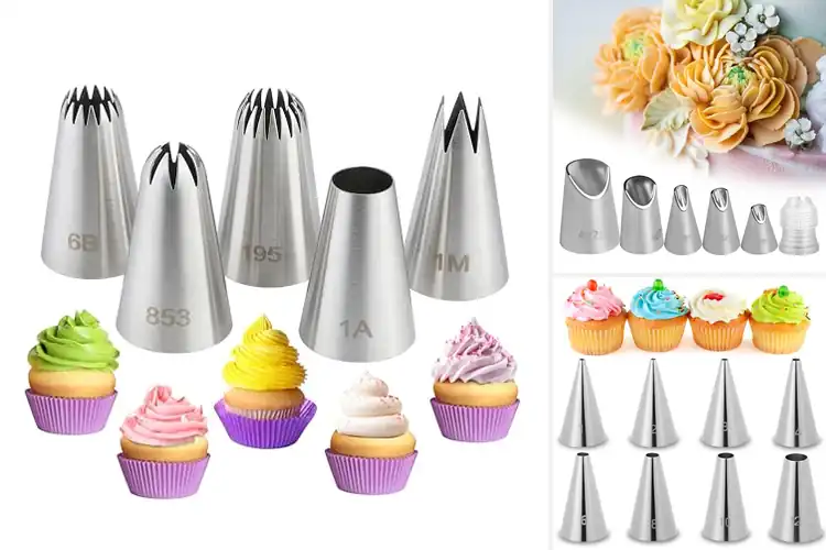 Detailed view of Best 304 Stainless Steel Piping Tips Set