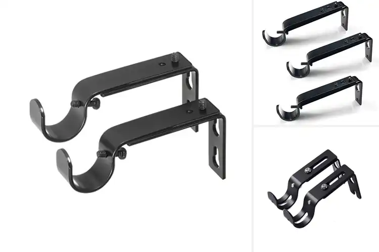Detailed view of Best 7/8 And 1 Inch Curtain Rod Brackets
