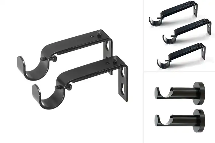 Detailed view of Best 7/8 And 1 Inch Rod Compatibility Brackets