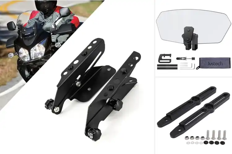 Detailed view of Best Adjustable Windshield Brackets