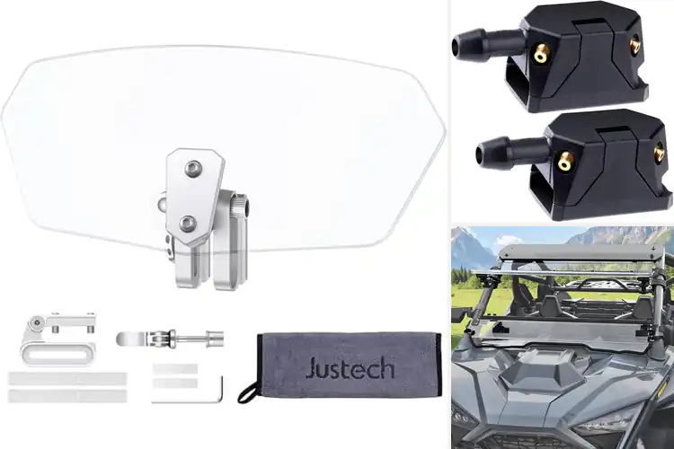 Detailed view of Best Adjustable Windshields
