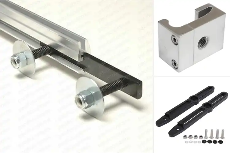 Detailed view of Best Aluminum Windshield Bracket