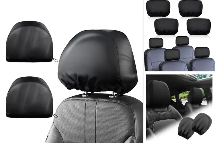 Detailed view of Best Auto Head Rest Covers