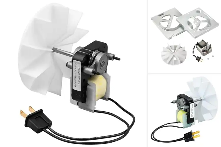 Detailed view of Best Bathroom Fan Motor and Wheel Sets