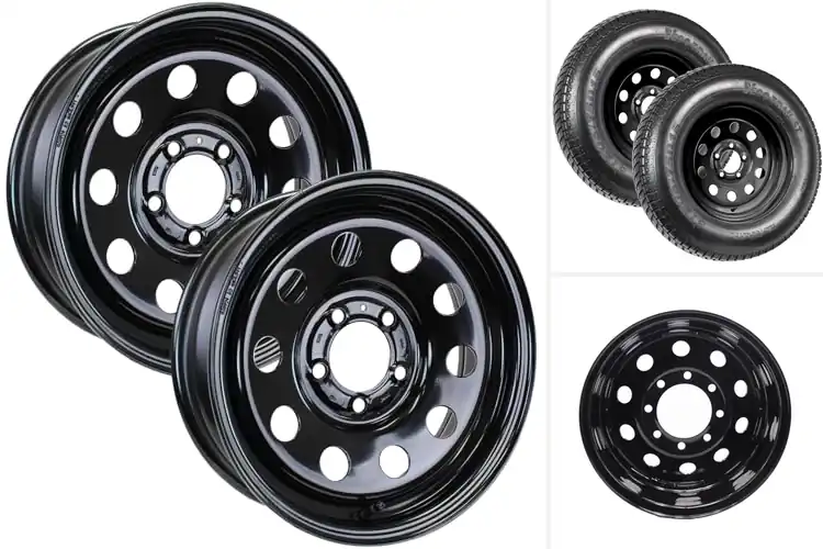 Detailed view of Best Black Trailer Rims: Top 10 Picks for Style & Durability