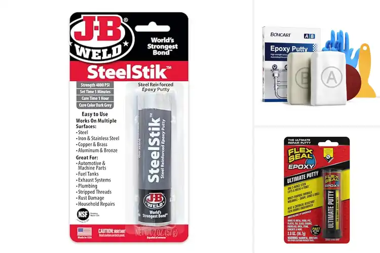 Detailed view of Best Bonding Epoxy Putty