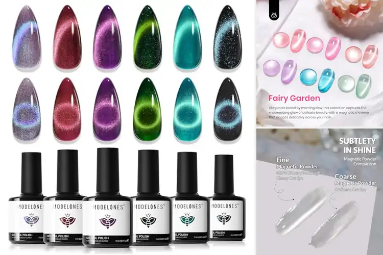 Detailed view of Best Cat Eye Gel Nail Polish