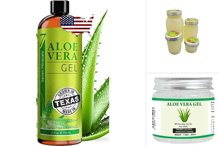 Detailed view of Best Certified Organic Aloe Vera Gel For All Day Use
