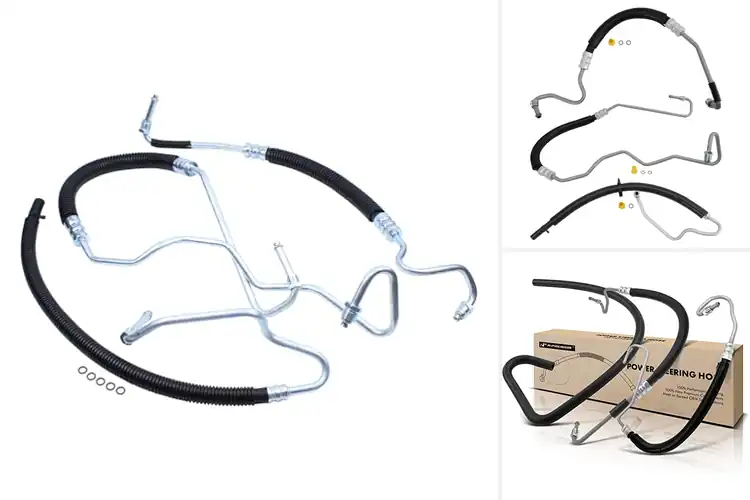 Detailed view of Best Chevrolet Silverado 3500 HD power steering hoses