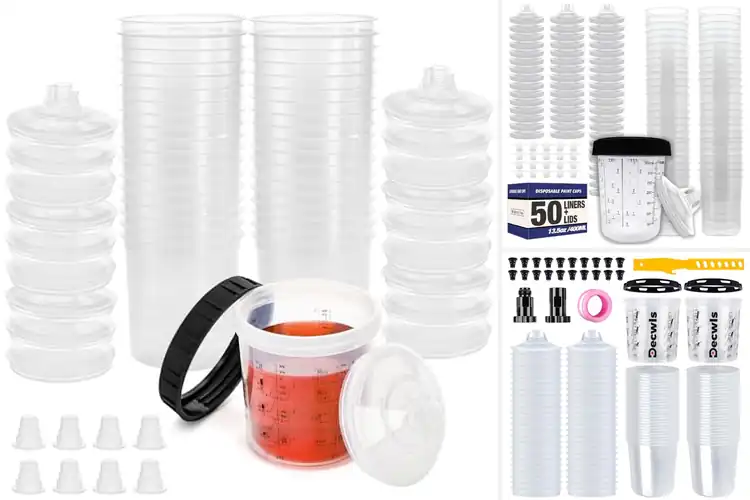 Detailed view of Best Clearcoat Disposable Cup Systems