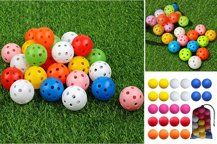 Detailed view of Best Colored Golf Practice Balls