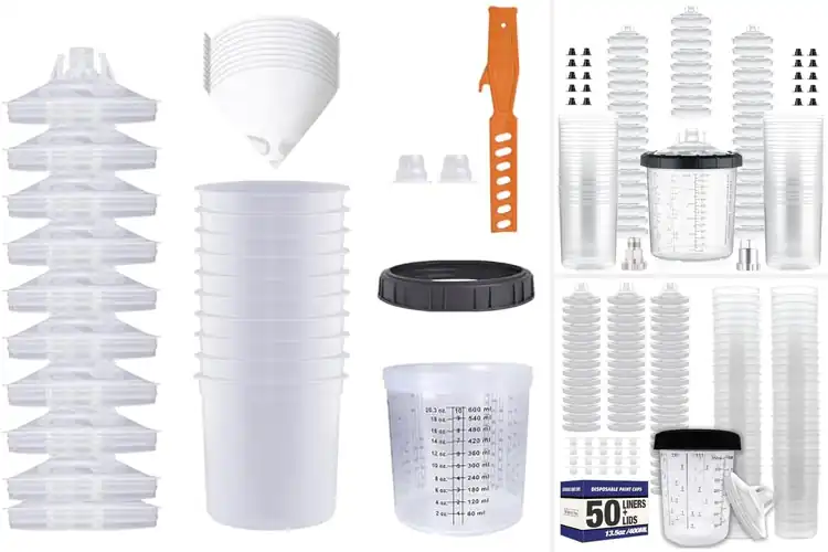 Detailed view of Best commercial paint strainer lid systems