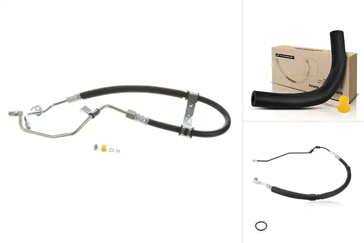 Detailed view of Best corrosion-resistant power steering hose lines