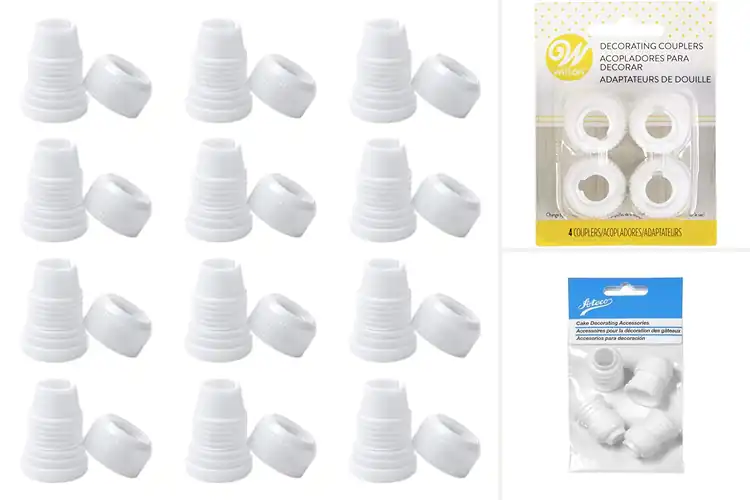 Detailed view of Best Coupler Piping Tip Set: Elevate Your Decorating