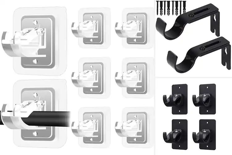 Detailed view of Best Curtain Rod Holders: 10 Top Picks to Elevate Your Home