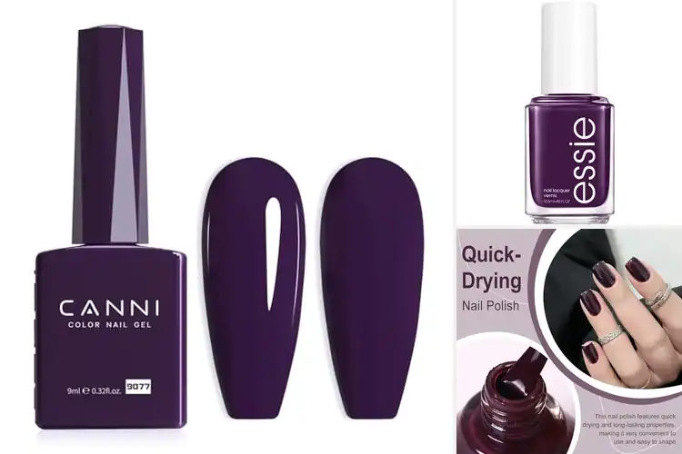 Detailed view of Best Dark Purple Nail Polish : 10 Chic Shades for You