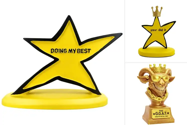 Detailed view of Best Desktop Trophy Decor