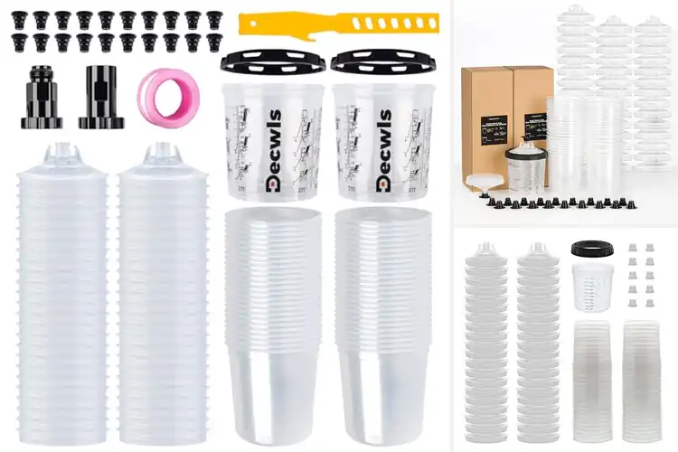 Detailed view of Best Disposable Cup Systems For Painting
