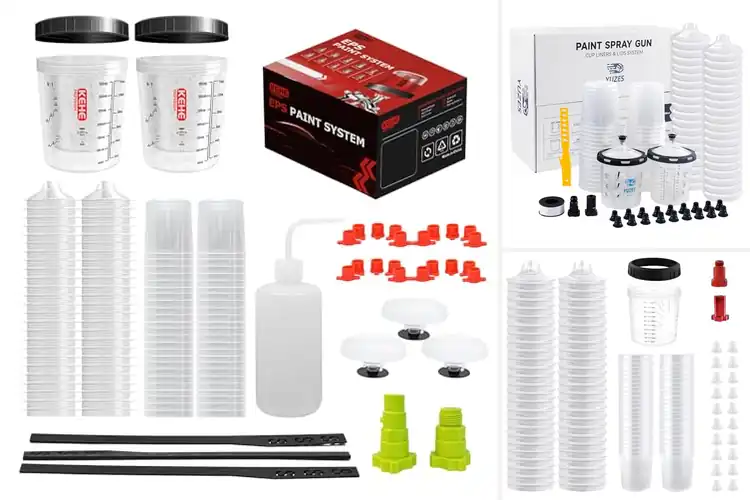 Detailed view of Best Disposable Paint Cup Liner Kits