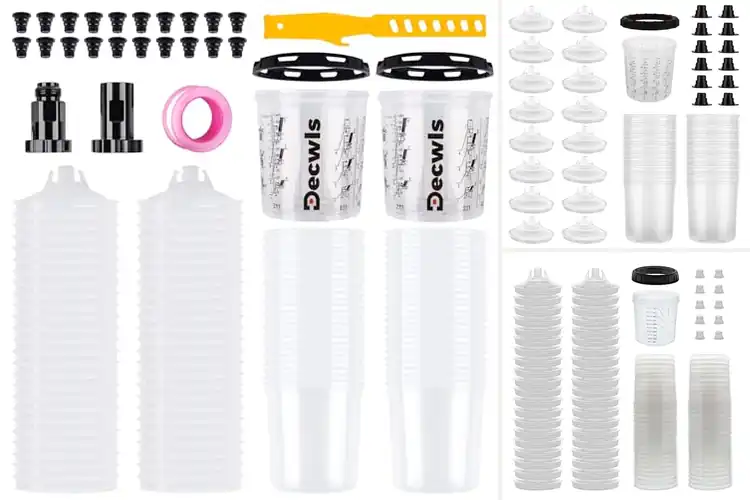 Detailed view of Best Disposable Paint Cups Systems