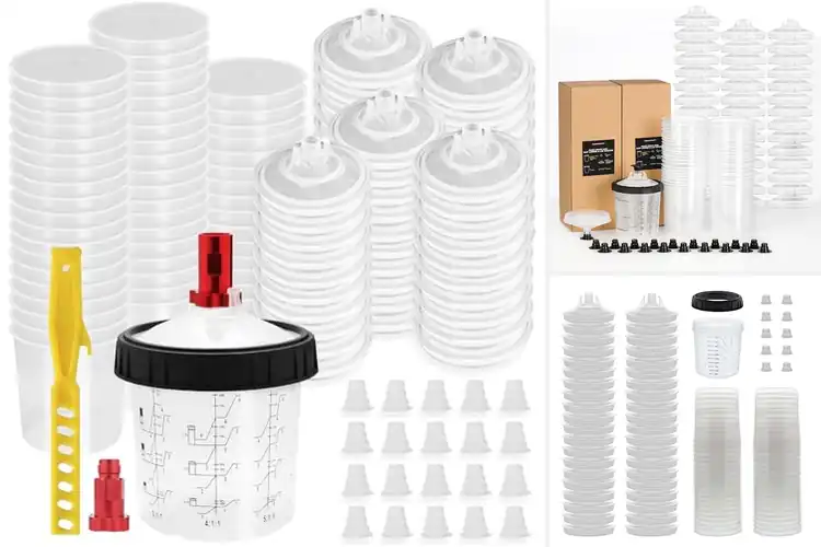 Detailed view of Best Disposable Paint Spray Gun Cups