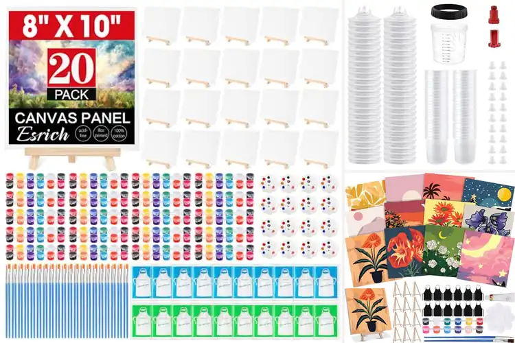 Detailed view of Best Disposable Painting Kits