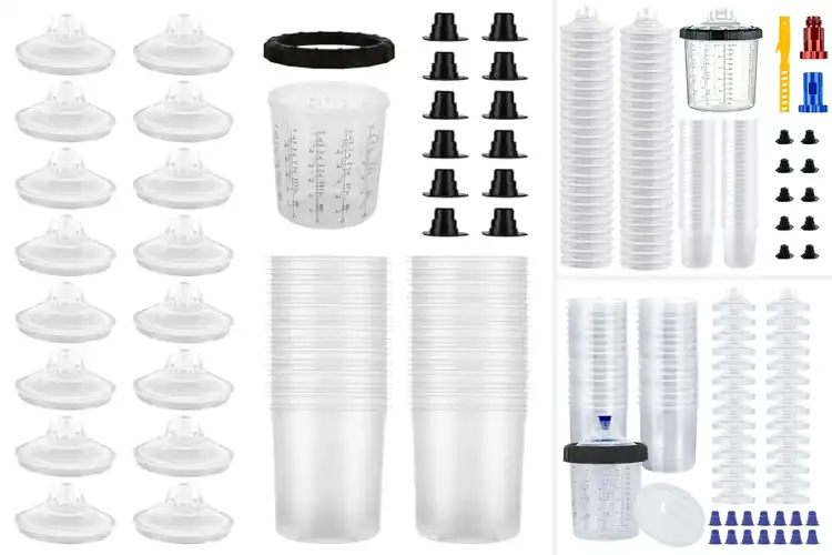 Detailed view of Best Disposable Spray Gun Cup Liners