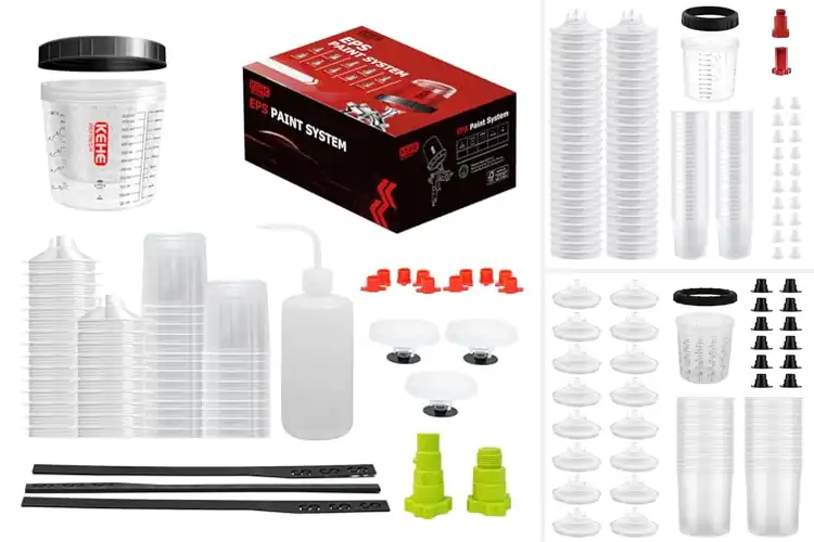 Detailed view of Best Disposable Spray Gun Cups