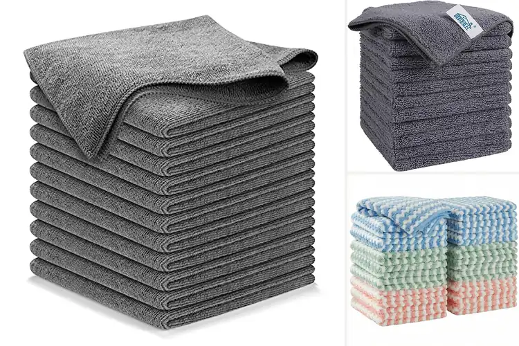 Detailed view of Best Dry Absorbent Microfiber Cleaning Cloths