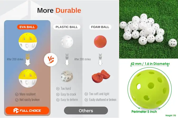 Detailed view of Best Durable Plastic Golf Balls: 10 Lasting Practice Picks