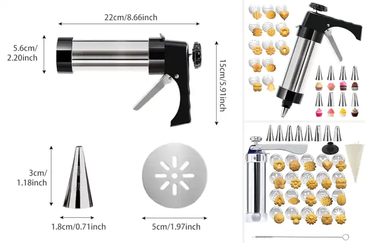 Detailed view of Best Durable Stainless Steel Icing Gun
