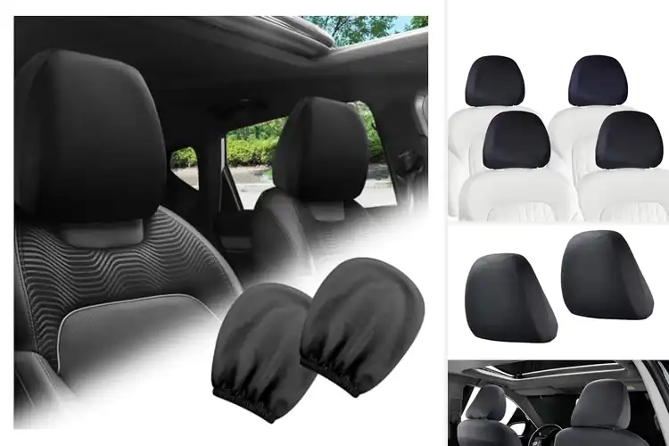 Detailed view of Best Elastic Head Rest Covers