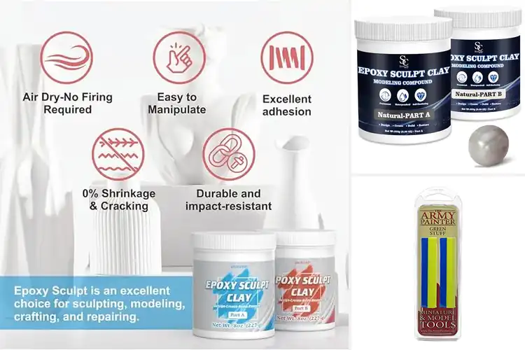 Detailed view of Best Epoxy Putties for Crafts