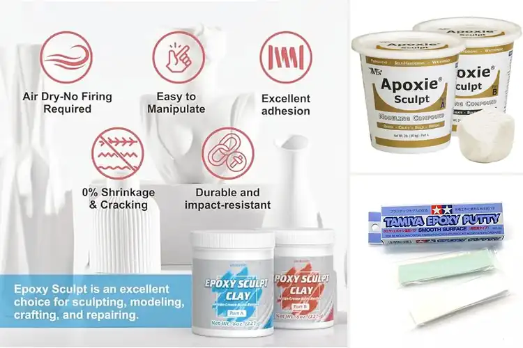 Detailed view of Best Epoxy Putties for Sculpting