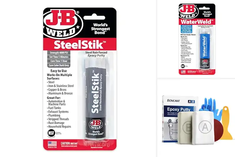 Detailed view of Best Epoxy Putties: Top 10 for Quick, Strong Repairs