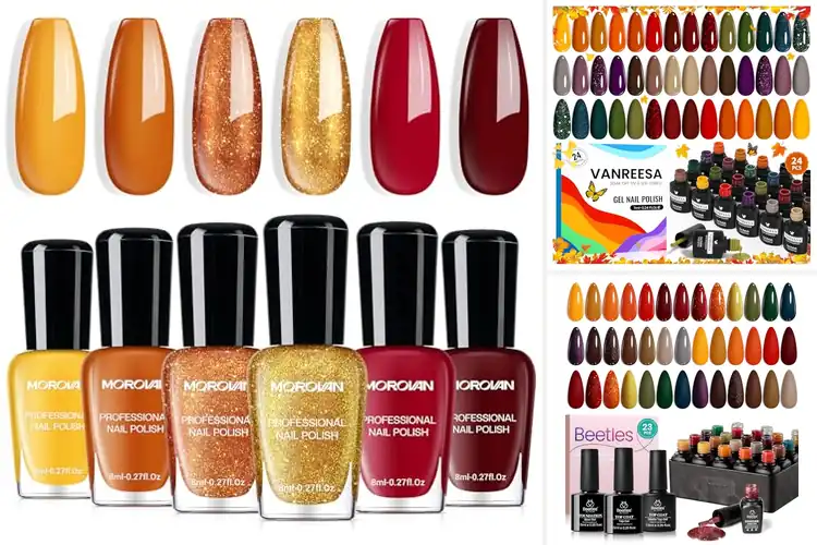 Detailed view of Best Fall Nail Polishes