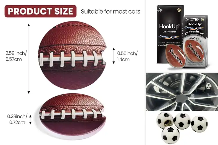 Detailed view of Best Football Car Accessories