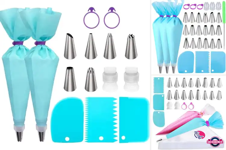 Detailed view of Best Frosting Piping Kit For Decorating Cakes