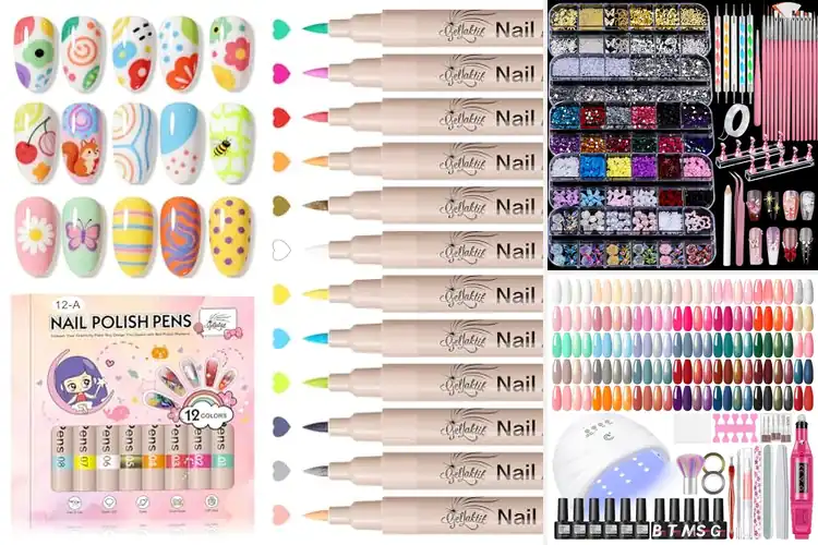 Detailed view of Best Gift Nail Art Kit: Top 10 Picks for Easy DIY Manicures