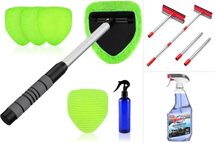 Detailed view of Best Glass Cleaning Set For Home And Car