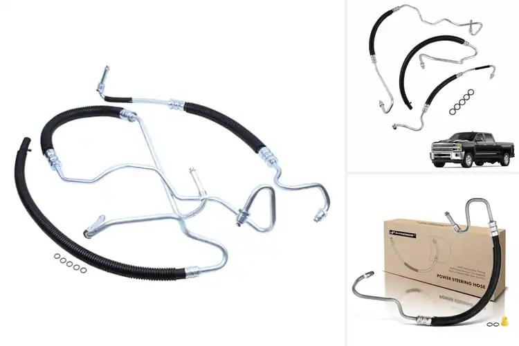 Detailed view of Best GMC Sierra 3500 HD power steering hoses