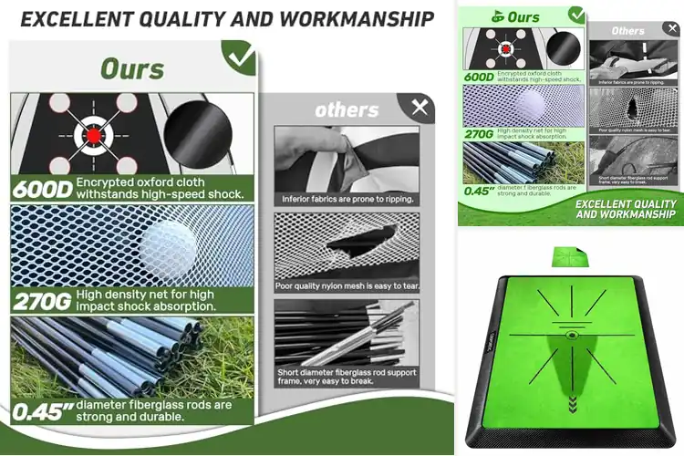 Detailed view of Best Golf Practice Gear
