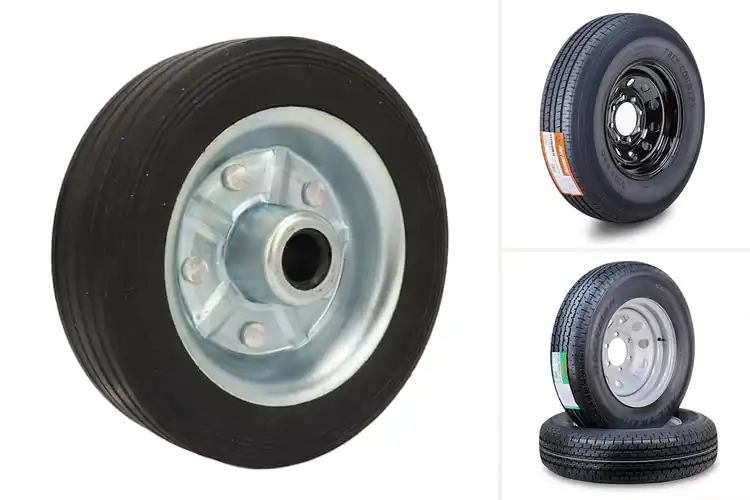 Detailed view of Best High Load Capacity Trailer Wheels