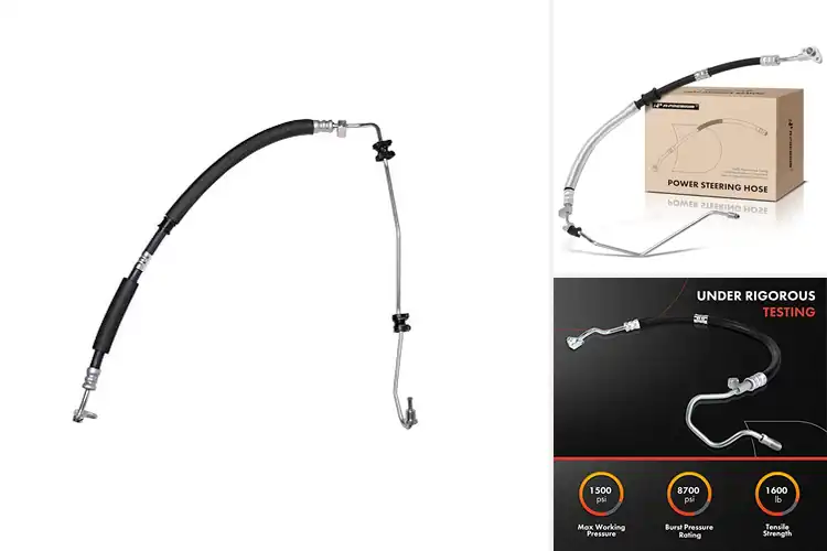 Detailed view of Best high-pressure power steering hose assemblies