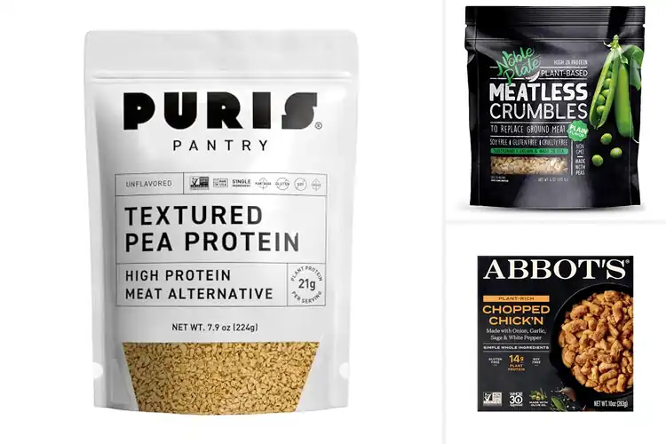 Detailed view of Best High Protein Plant Based Meat Substitute