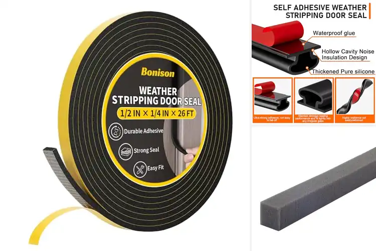 Detailed view of Best Home Insulation Strips