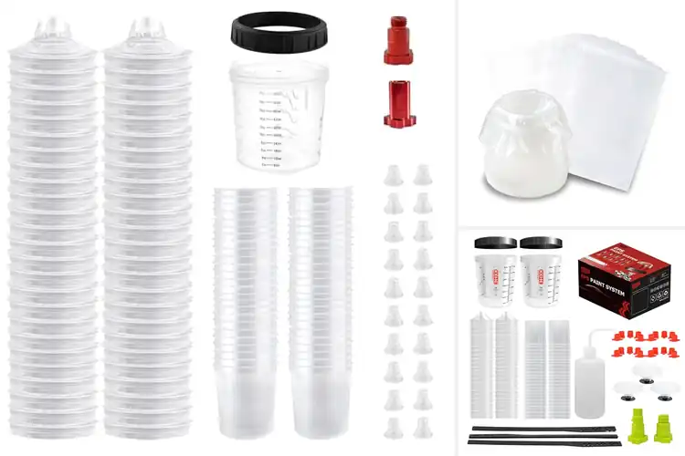 Detailed view of Best HVLP Cup Liners