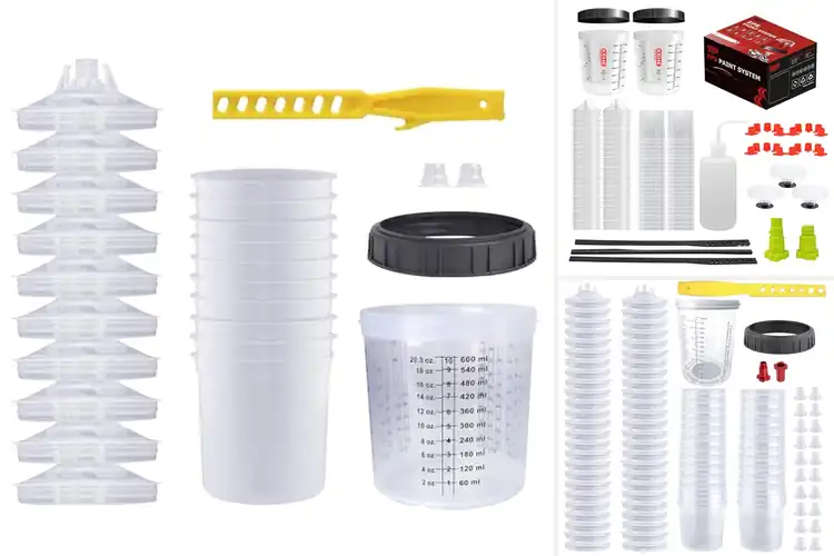 Detailed view of Best HVLP Spray Gun Cups: Top Picks for Flawless Finishes