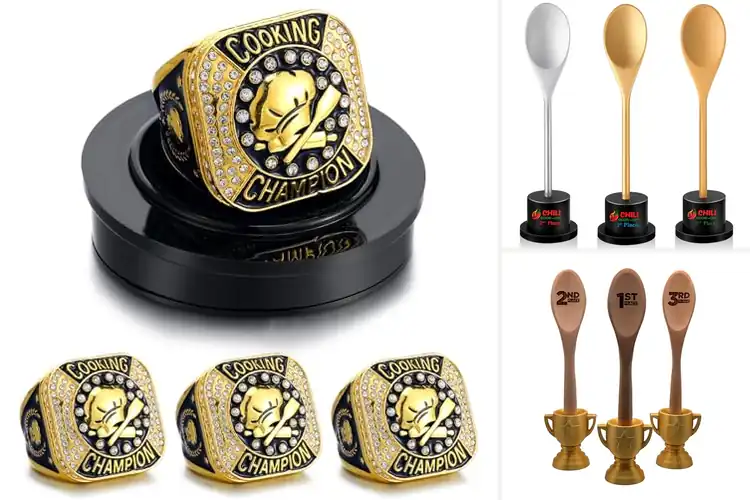 Detailed view of Best Kitchen Display Trophy