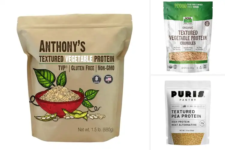 Detailed view of Best Long Shelf Life Textured Vegetable Protein
